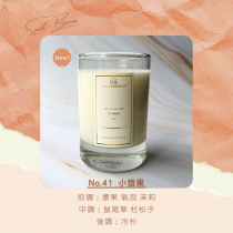 NO.41 溫感香氛蠟燭-小漿果(Bacca Warm Fragrance Soy Candle)